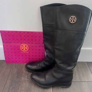 Tory Burch riding boot (WIDE CALF)